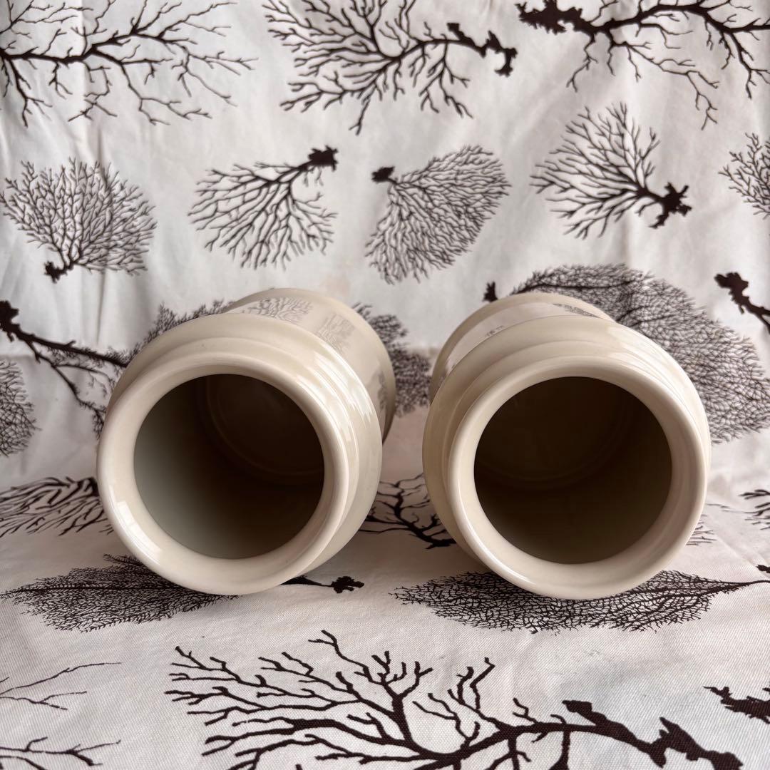 【美品】scope キッチンツールキャニスター 170mm グレー ２個 セット