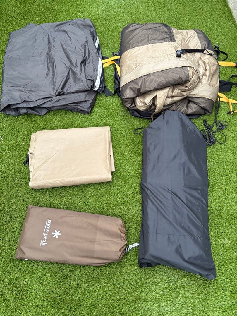  peak ランドロック Pro.air グランドシート付き