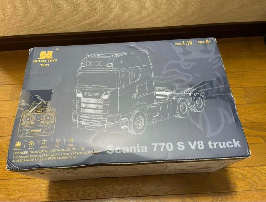 1/18 HUINA 770S SCANIA(スカニア)RC トレーラーセット
