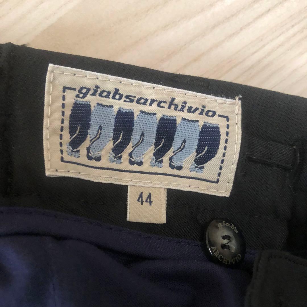 【新品】giabsarchivio MASACCIO ニューテクノウールパンツ