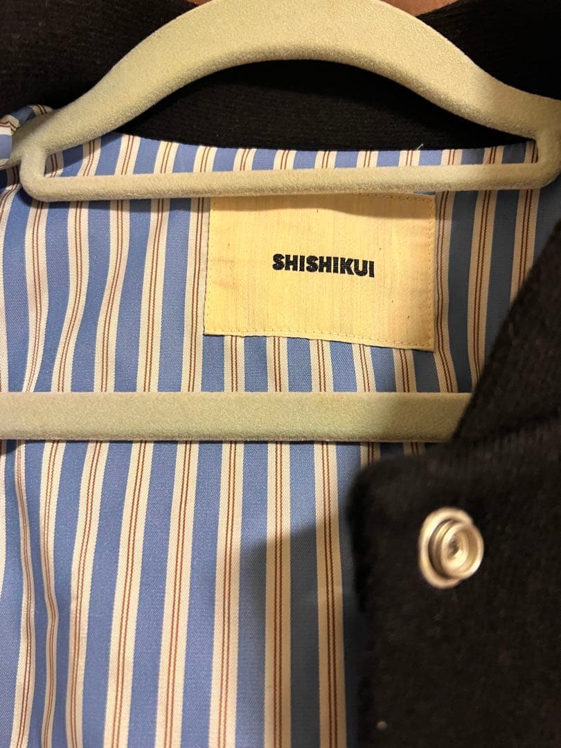 SHISHIKUI WOOL JAK ネイビー　M