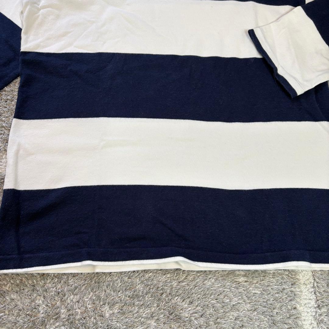 BUTCHER PRODUCTS ストライプ長袖カットソーサイズ40アットラスト