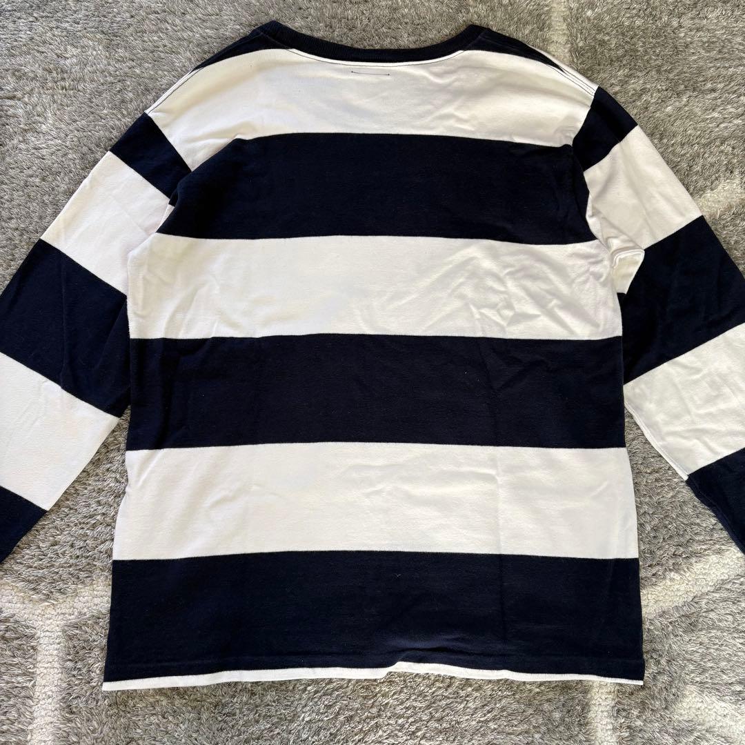 BUTCHER PRODUCTS ストライプ長袖カットソーサイズ40アットラスト