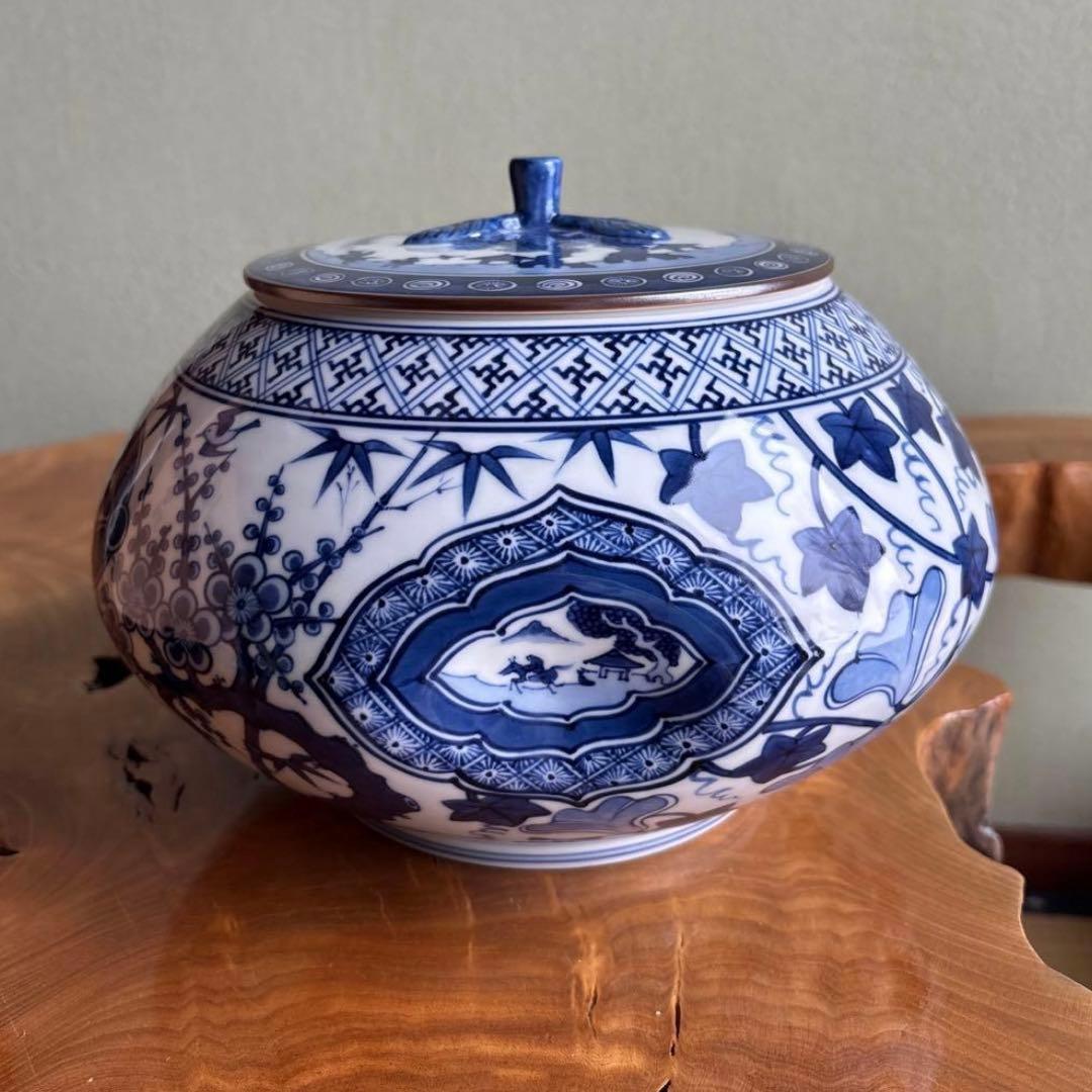 【いま】加藤丈佳 日吉窯 鳳凰耳付花入 ／祥瑞文蜜柑水指 土山松泉造