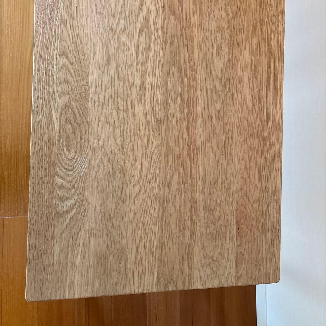 【美品】無印良品　木製デスク　オーク材　学習机
