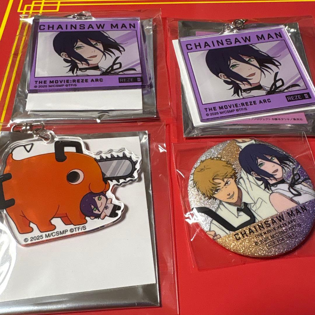劇場版チェンソーマン アクリルキーホルダー レゼ篇 イトーヨーカドー POPUP