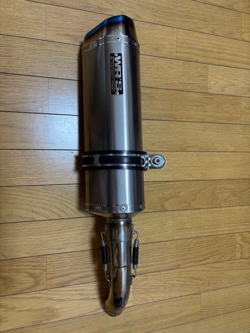 SV650 W'RS リアルエキゾースト マフラー ダブルアールズ スリップオン