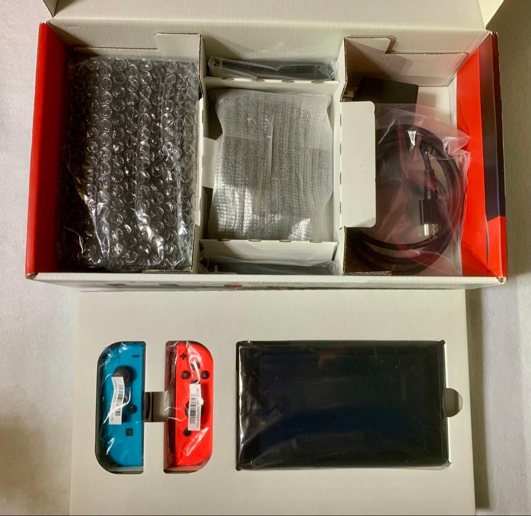 Nintendo Switch 本体 （バッテリー強化版）青赤 Joy-Con