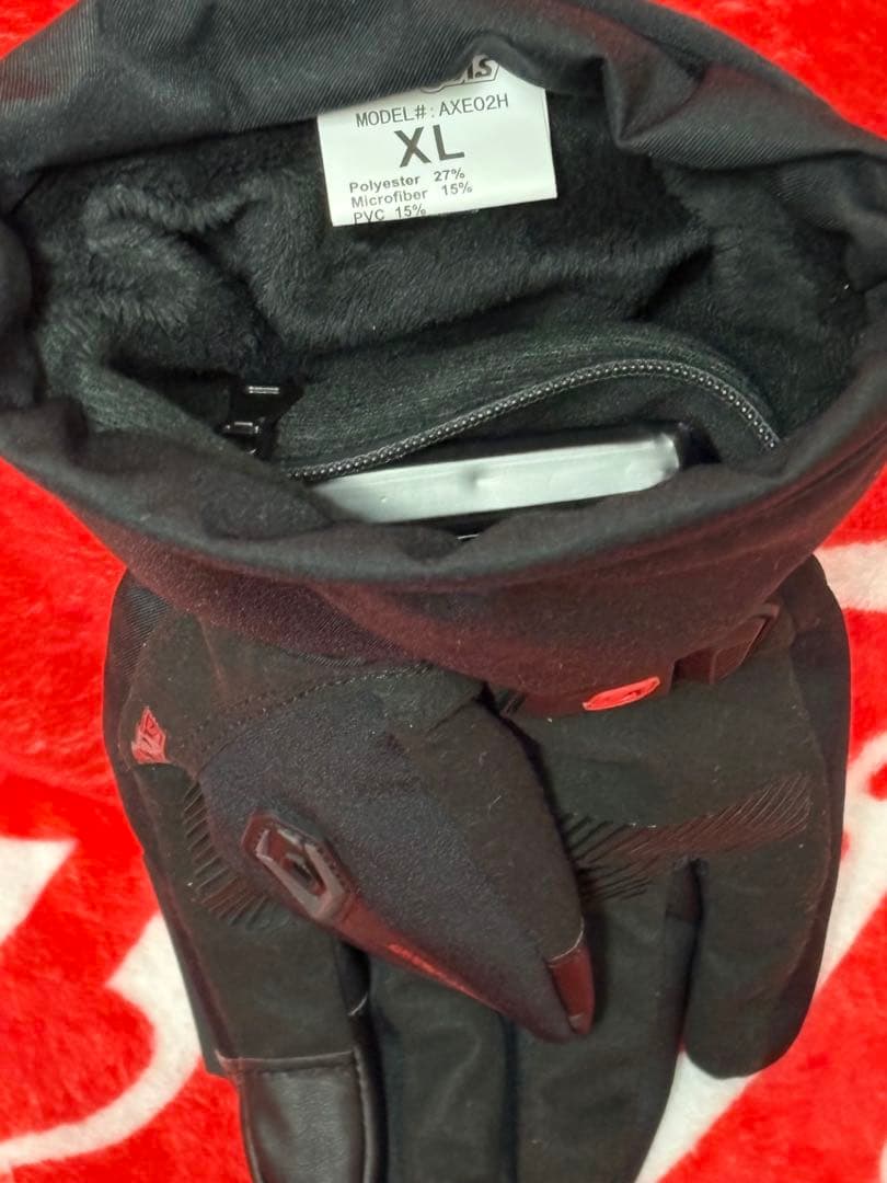 【IRON JIAS】カーボンナノチューブ／／／電熱グローブ　size:XL