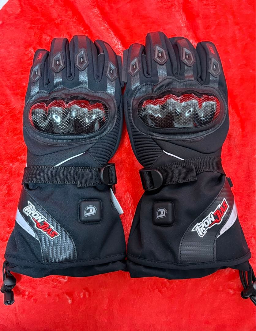 【IRON JIAS】カーボンナノチューブ／／／電熱グローブ　size:XL