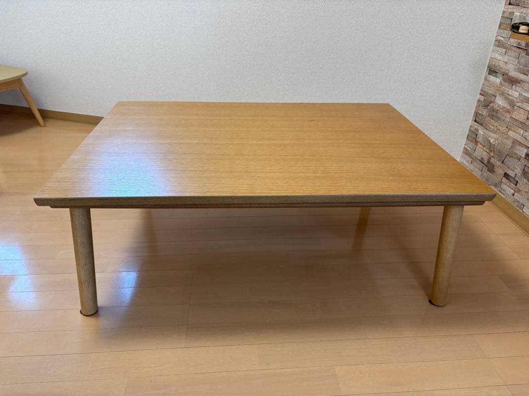 【美品】こたつテーブル（105cm×75cm）・無印良品棚