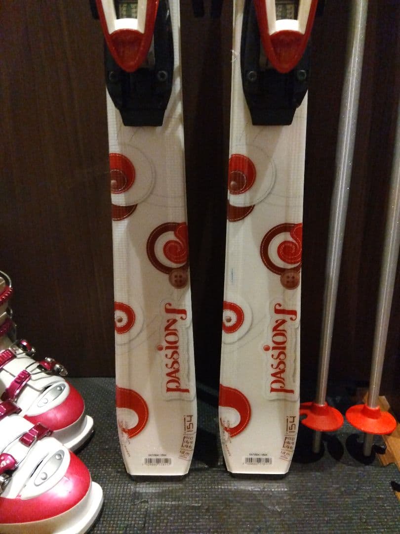 ROSSIGNOL/学生・レディース用/スキーセット/メンテ・WAX済み✔