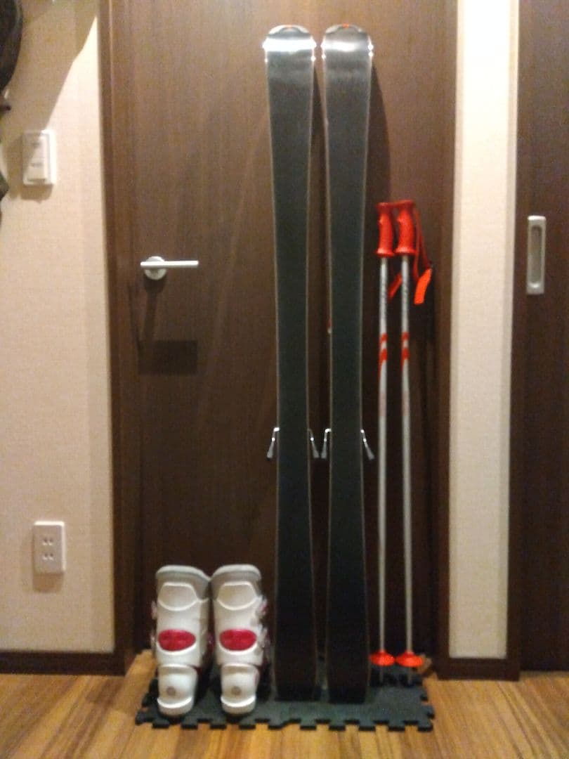 ROSSIGNOL/学生・レディース用/スキーセット/メンテ・WAX済み✔