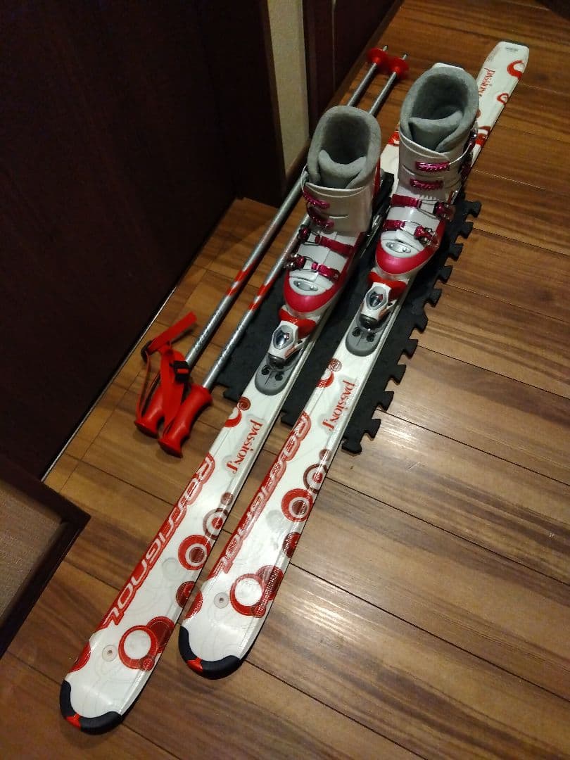 ROSSIGNOL/学生・レディース用/スキーセット/メンテ・WAX済み✔