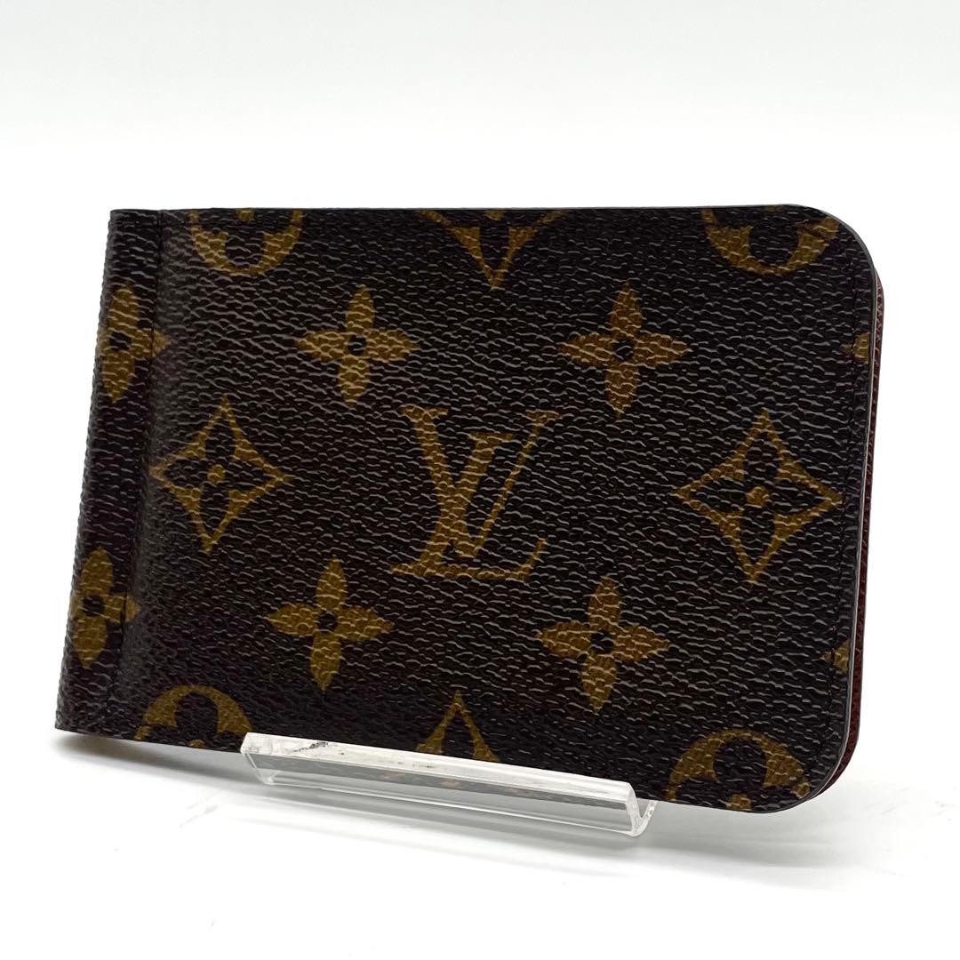ルイヴィトン ポルトフォイユパンス モノグラム マネークリップ M66543