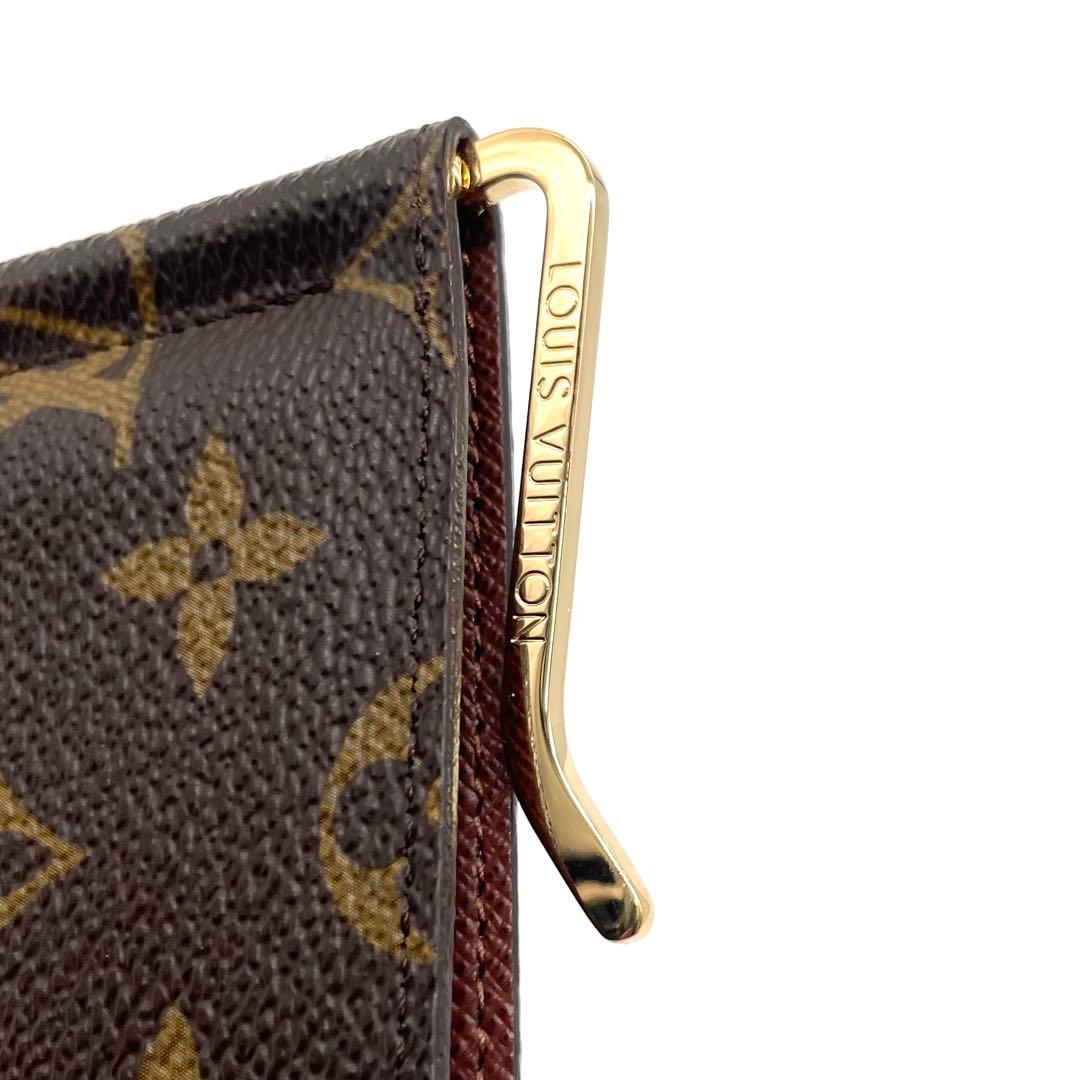 ルイヴィトン ポルトフォイユパンス モノグラム マネークリップ M66543