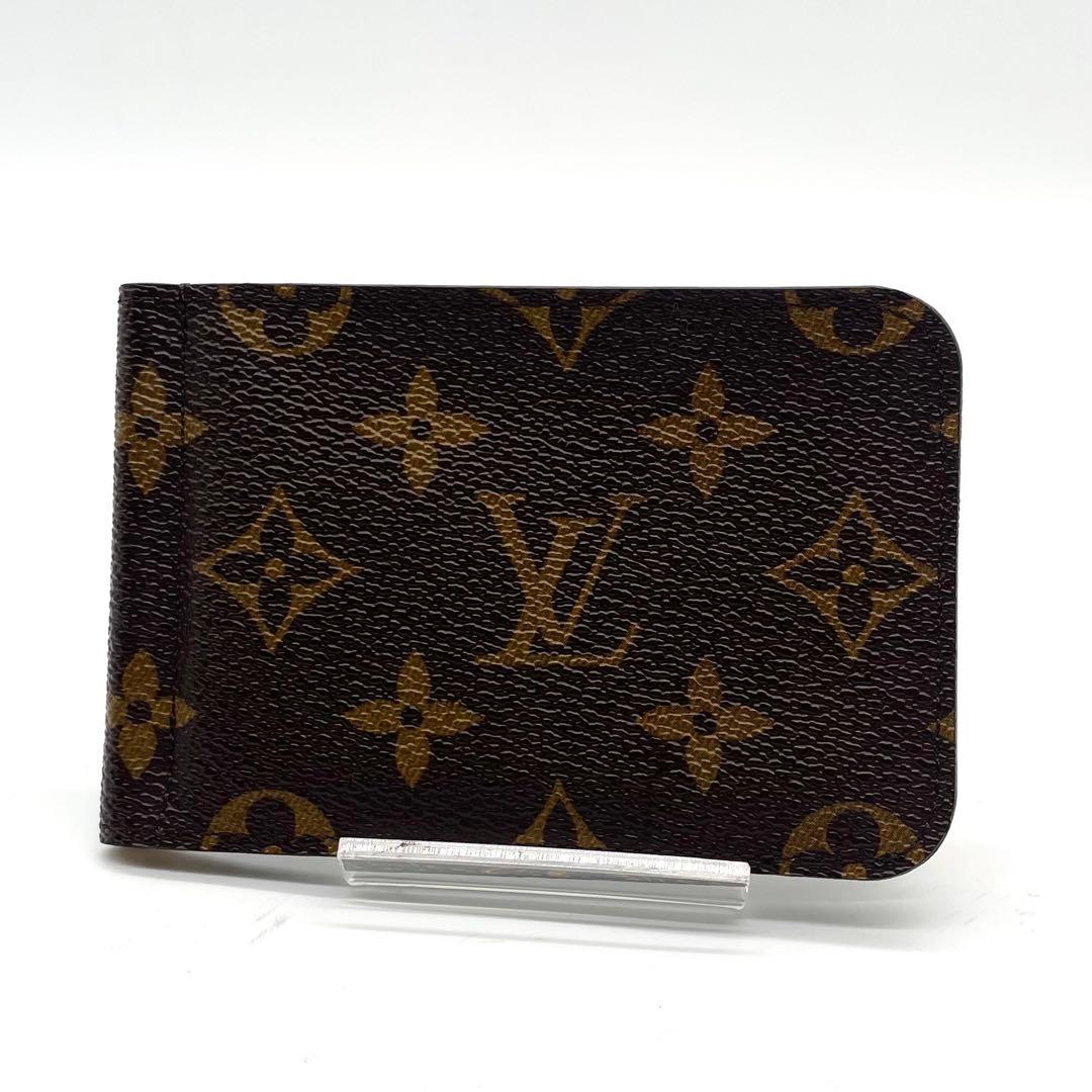 ルイヴィトン ポルトフォイユパンス モノグラム マネークリップ M66543