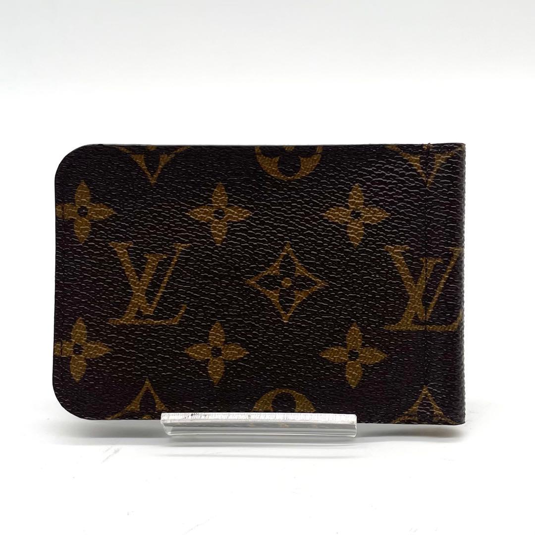 ルイヴィトン ポルトフォイユパンス モノグラム マネークリップ M66543