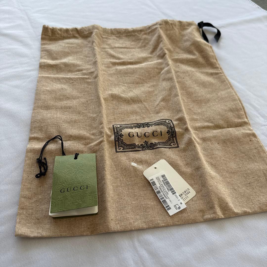 GUCCI バケットハット GGパターン デニム