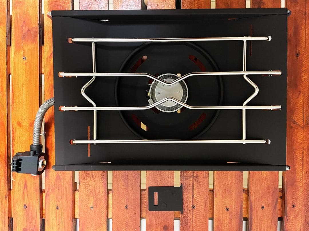 ⭕️限定値「マットブラック耐熱塗装」 スノーピーク　フラットバーナーGS-450R