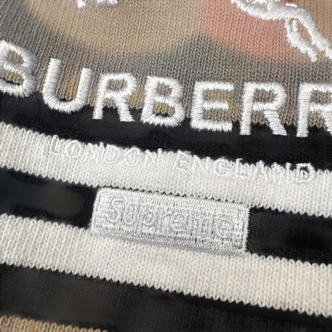 Supreme / Burberry Rugby \"Beige\" ラグビーシャツ