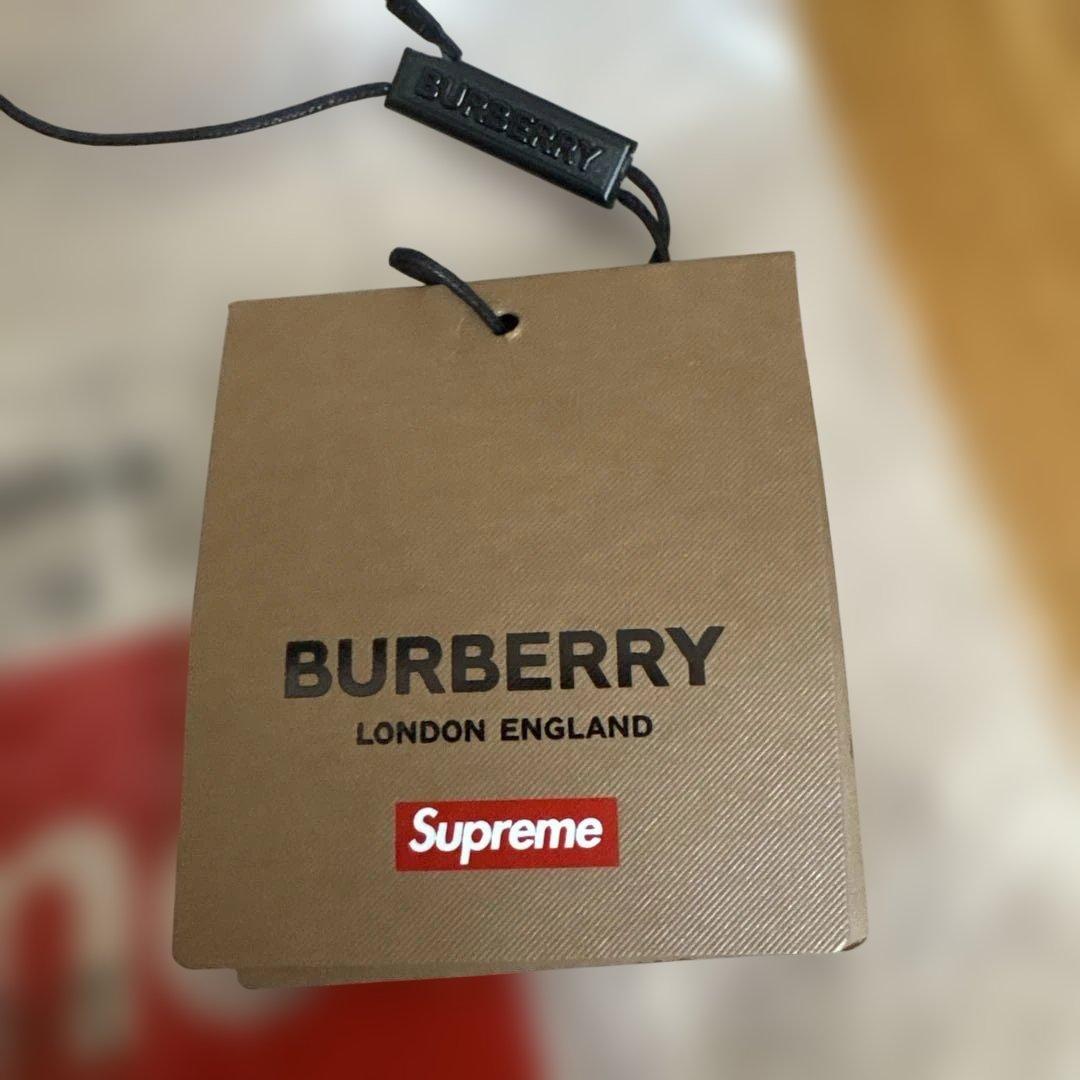 Supreme / Burberry Rugby \"Beige\" ラグビーシャツ