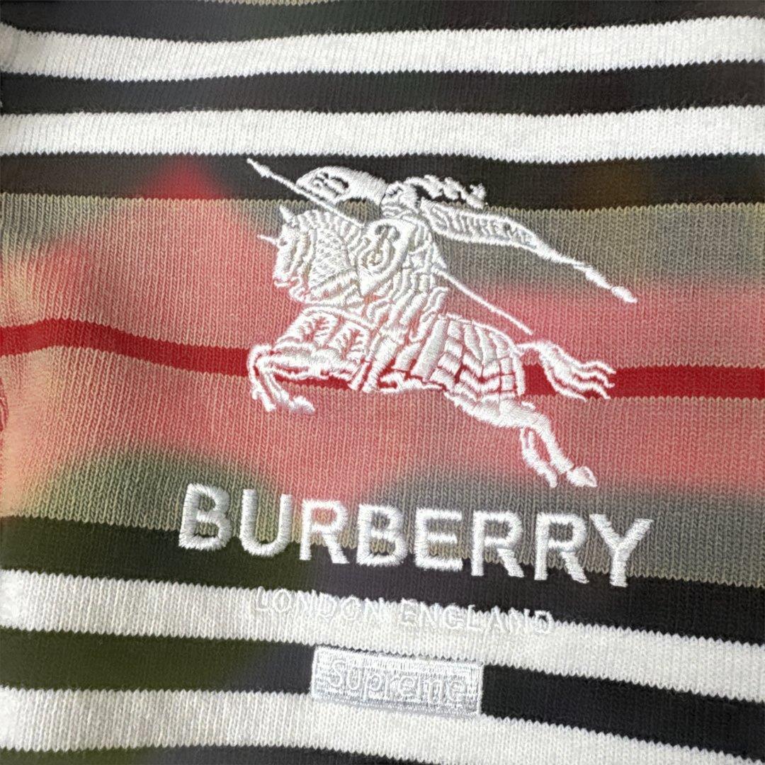 Supreme / Burberry Rugby \"Beige\" ラグビーシャツ