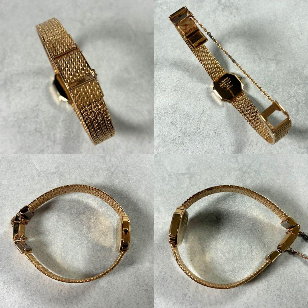 seiko セイコー 腕時計 エクセリーヌ クォーツ ゴールド 稼働