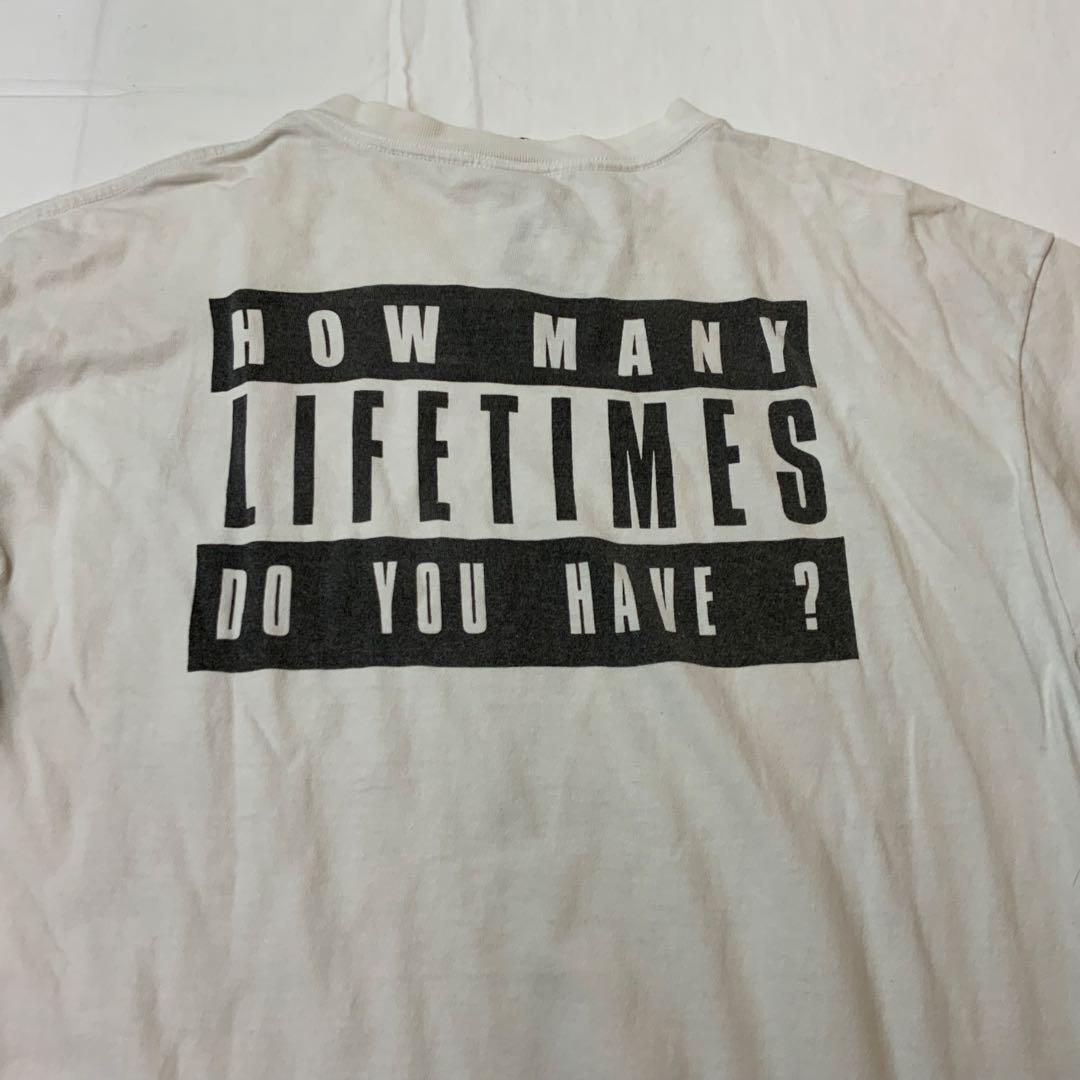 S/S セントマイケル デニムティアーズ Tシャツ ヴィンテージ加工 L