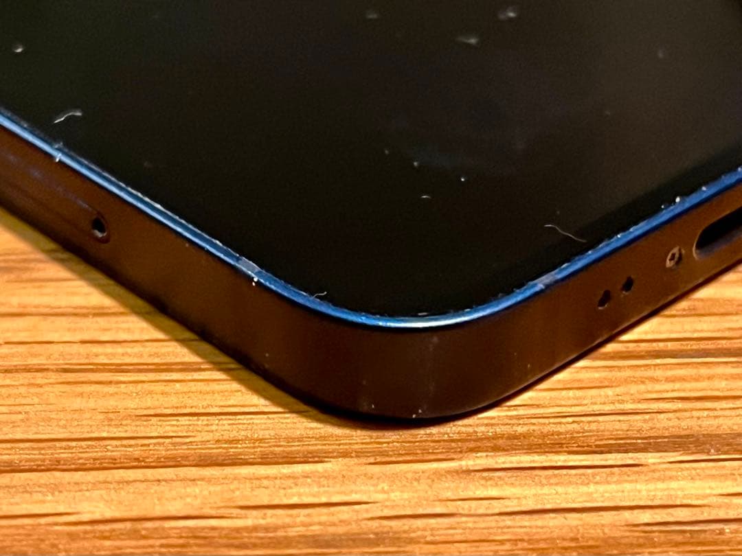 ★アイフォン iPhone 12 mini ブルー 64GB★ケース付き