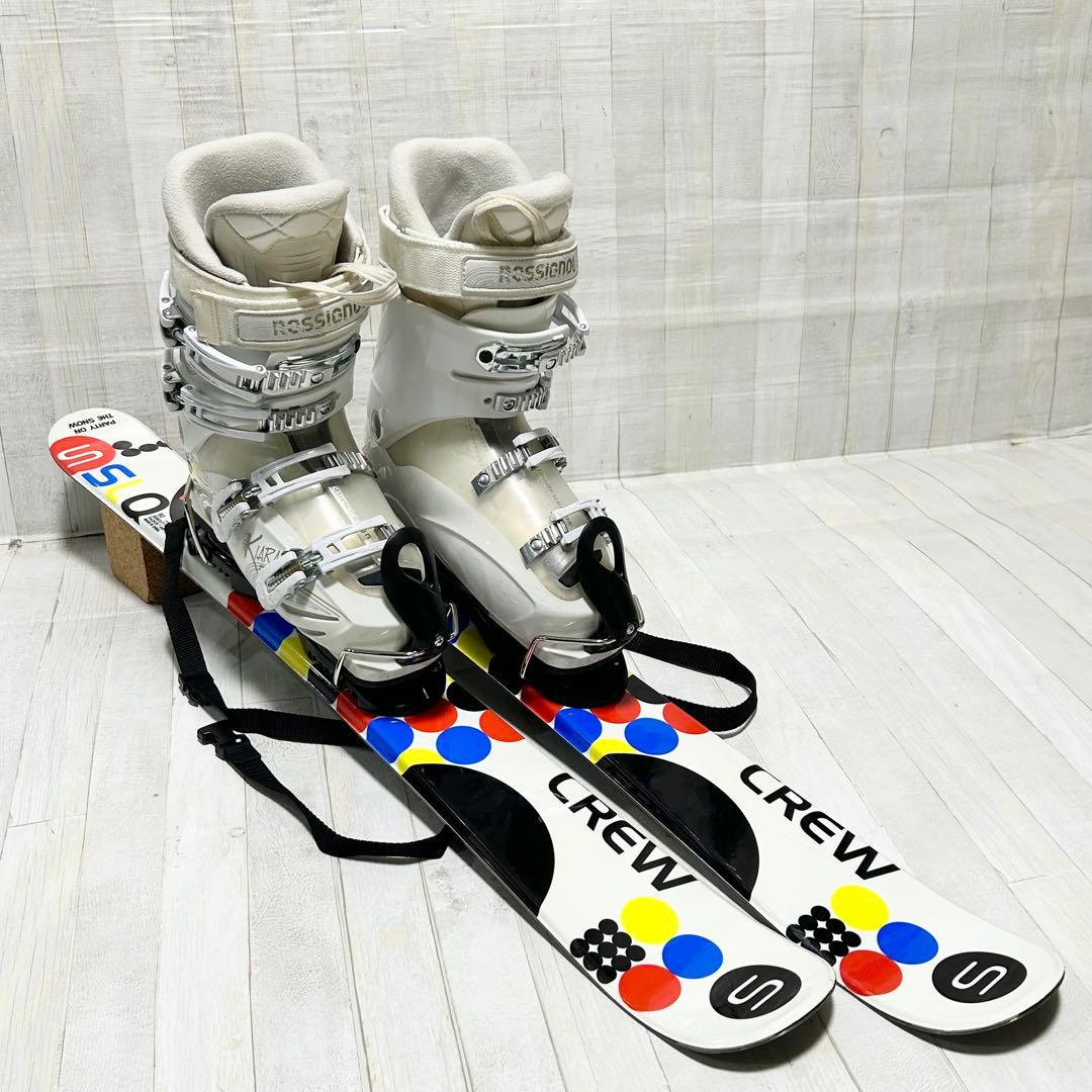 ショートスキー CREW SLQ 90 ロシニョール KIARA 50 24.5