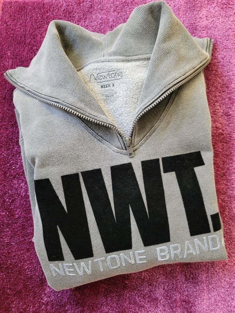 ドゥーズィエムクラスNEWTONE HALF ZIP TOP