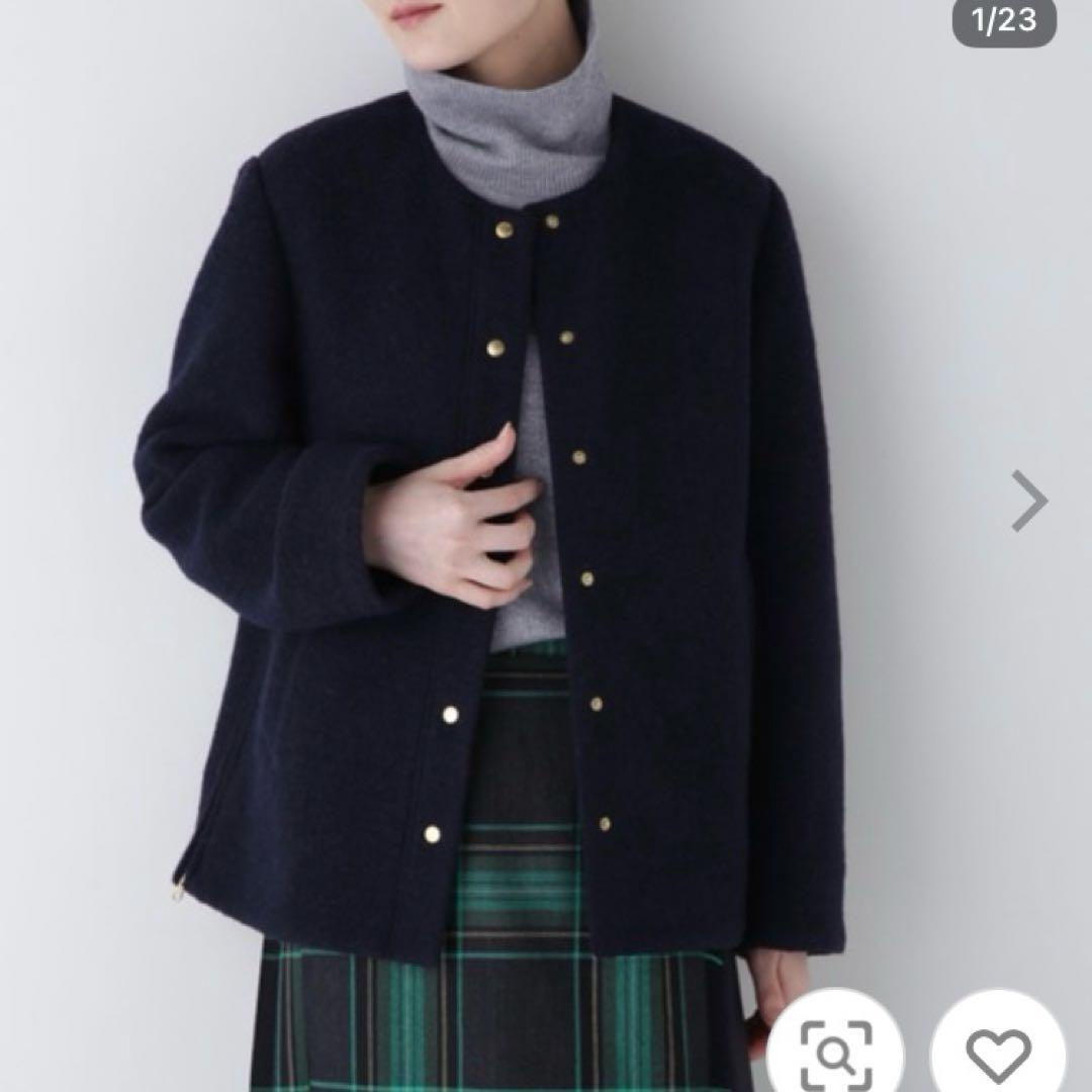 ばけらった 様⭐️HUMAN WOMAN ブルゾン アウター スライバージャケット