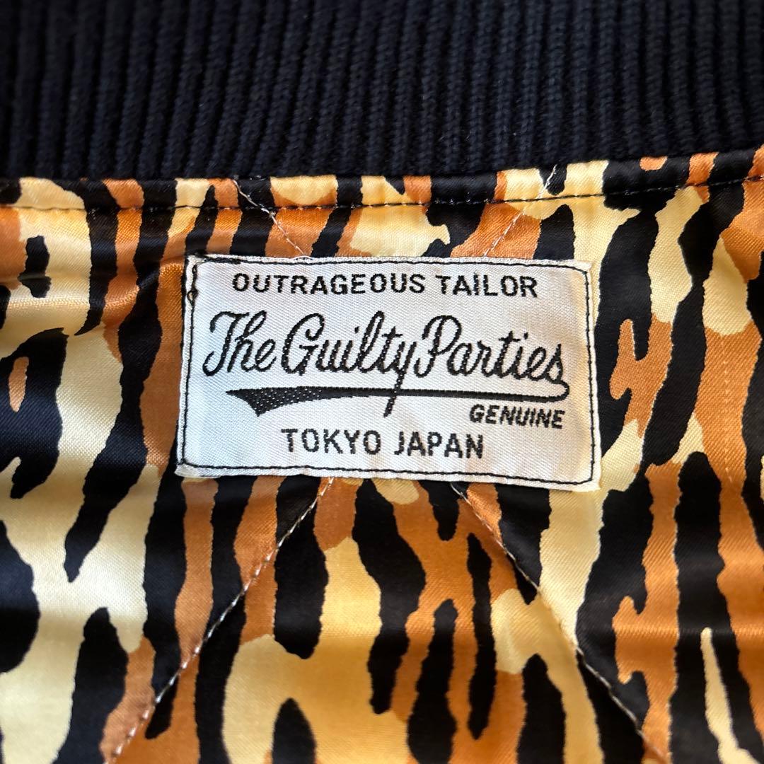 ワコマリア wacko maria スタジャン 内側レオパード