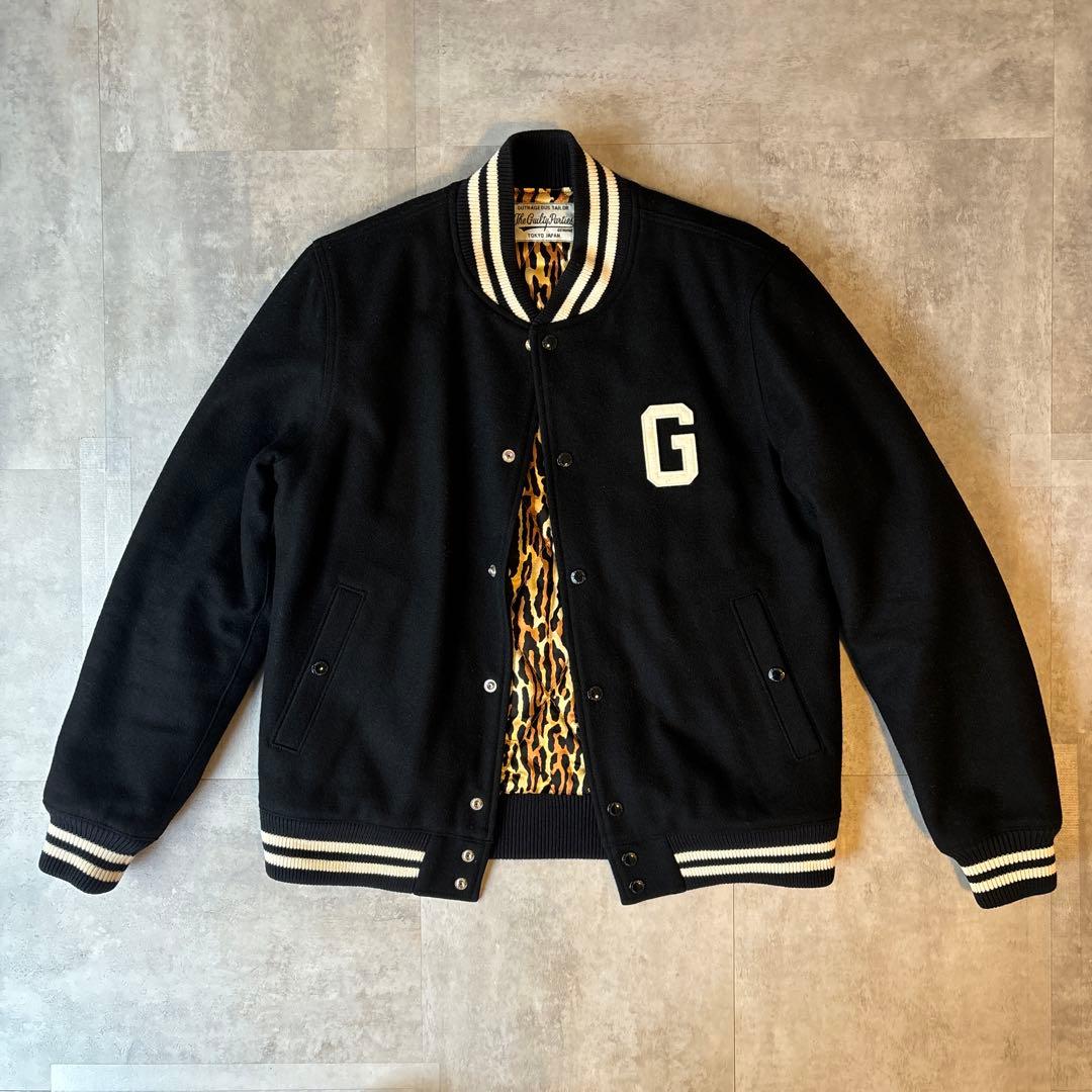 ワコマリア wacko maria スタジャン 内側レオパード