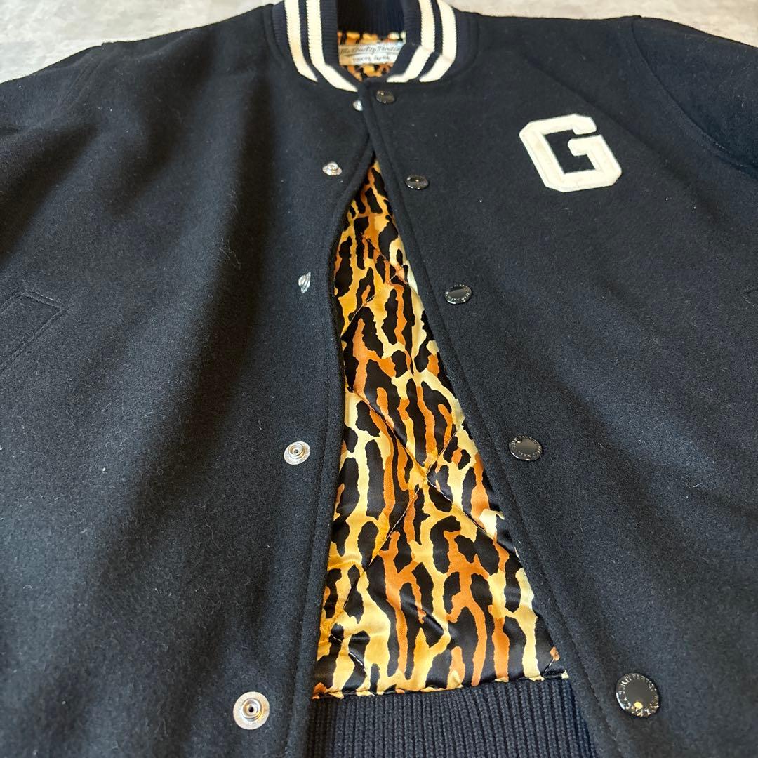 ワコマリア wacko maria スタジャン 内側レオパード