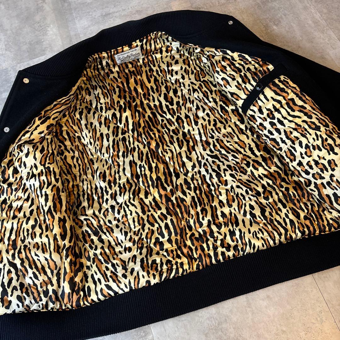 ワコマリア wacko maria スタジャン 内側レオパード