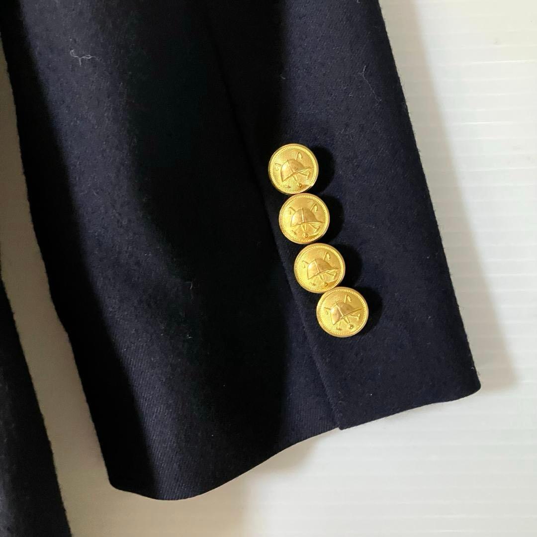 Ralph Lauren 紺ブレ　ダブルテーラードジャケット　金ボタン160