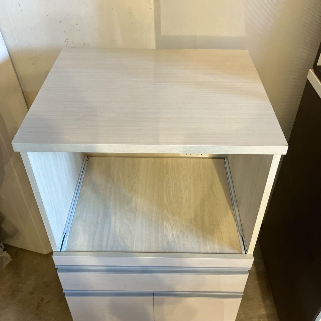 ニトリ　レンジボード キッチンボード　キッチン収納　コンセント穴有り