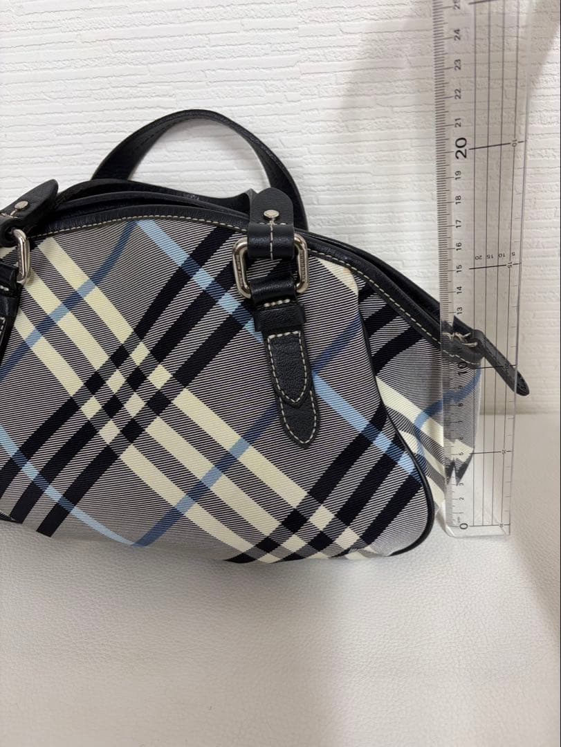 Burberry チェック柄 ハンドバッグ
