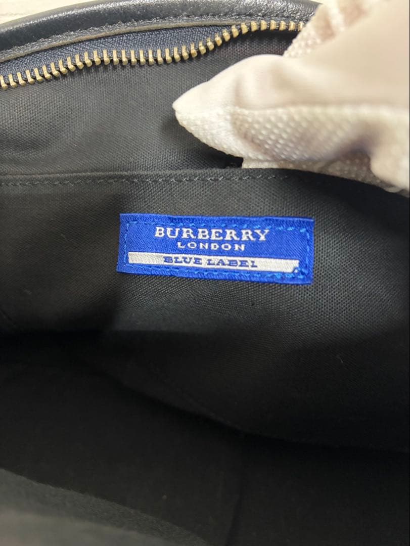 Burberry チェック柄 ハンドバッグ