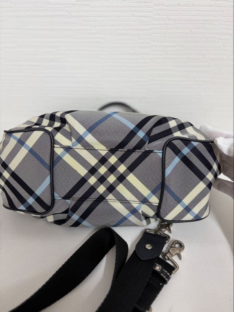 Burberry チェック柄 ハンドバッグ