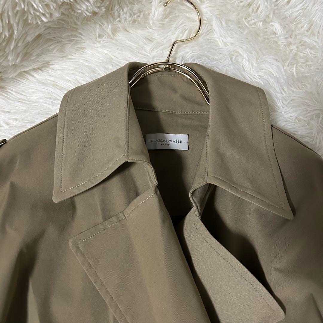 Deuxieme Classe トレンチコート カーキ きれいめ