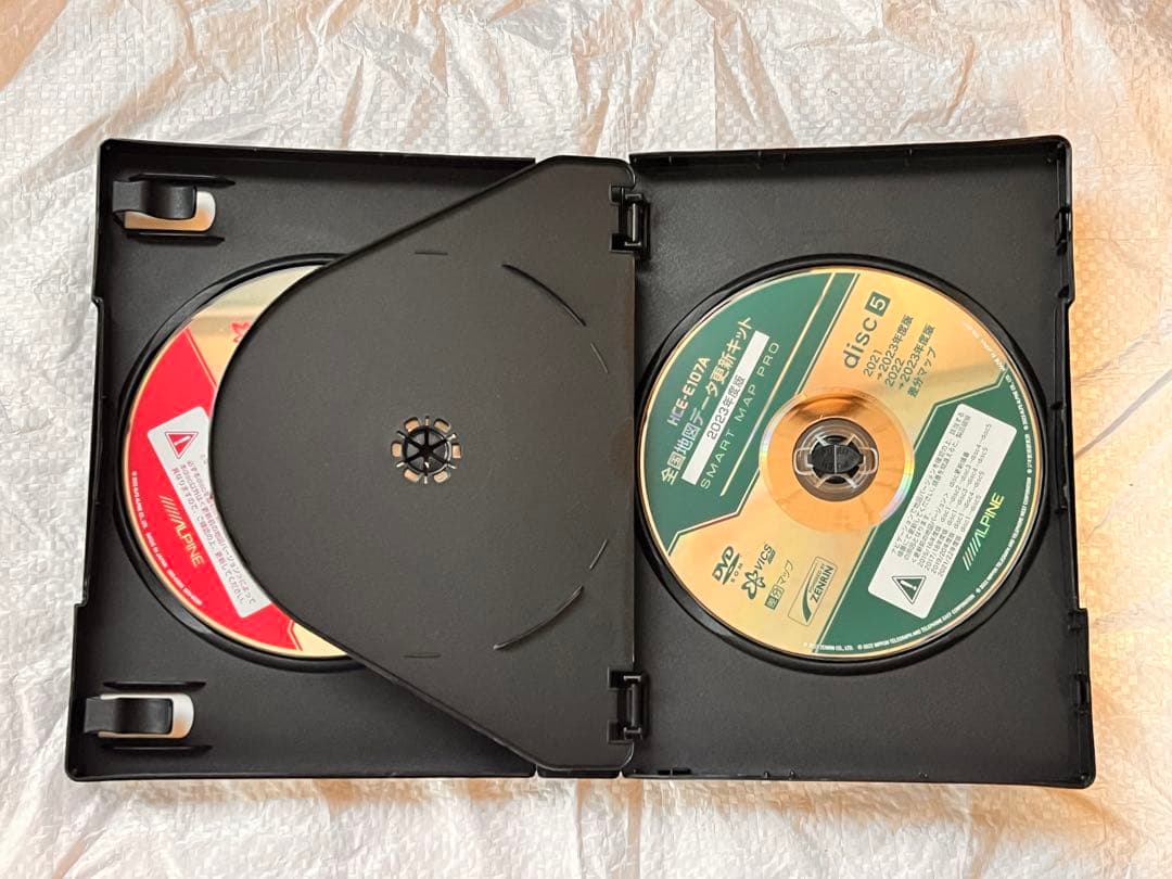 ALPINE 7DV カーナビ 地図データ2023年