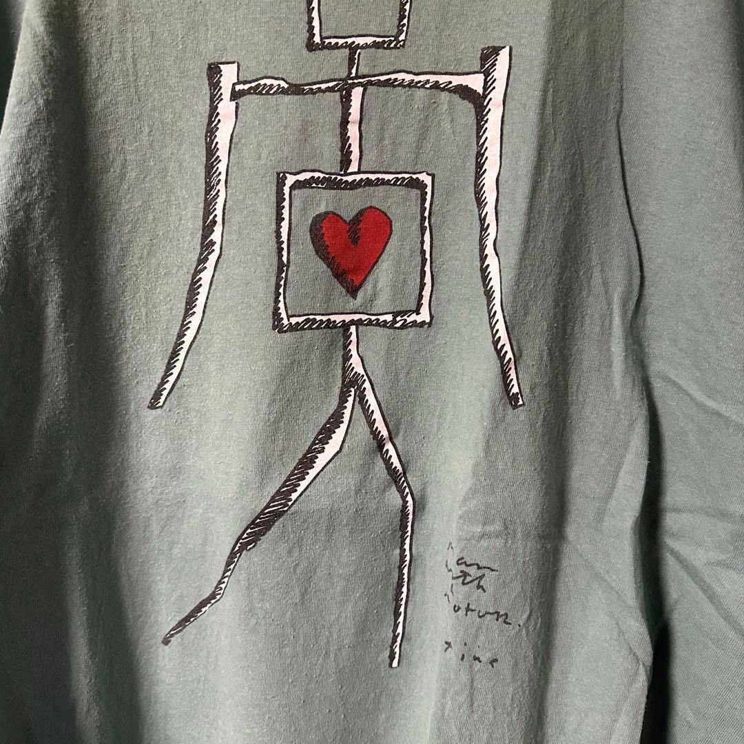 【激レアXXL】90s USA製 リチャード・スタイン アートTシャツ