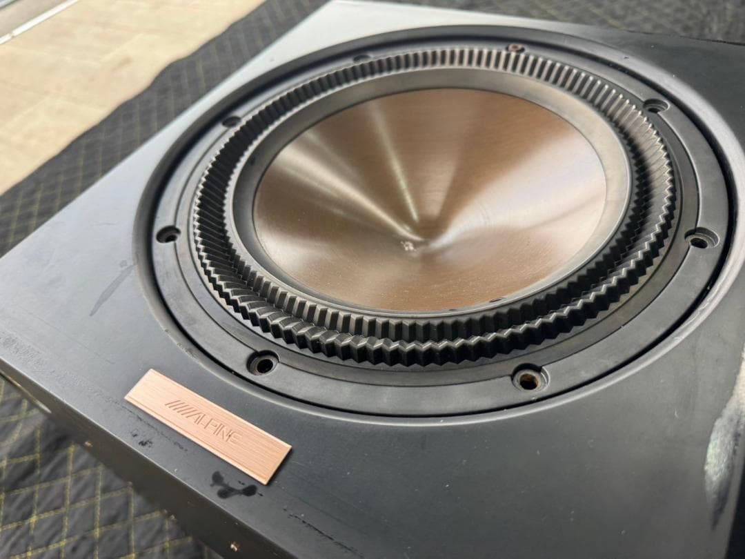 ALPINE DLX-Z25SW ウーハー 2個セット