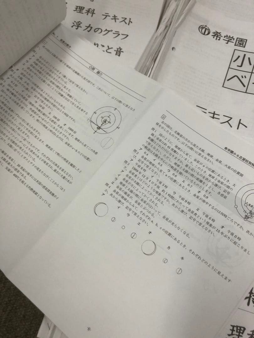 希学園　灘コース 国算理/春夏/志望校別Ⅰ～Ⅳ　中古２０２５年受験