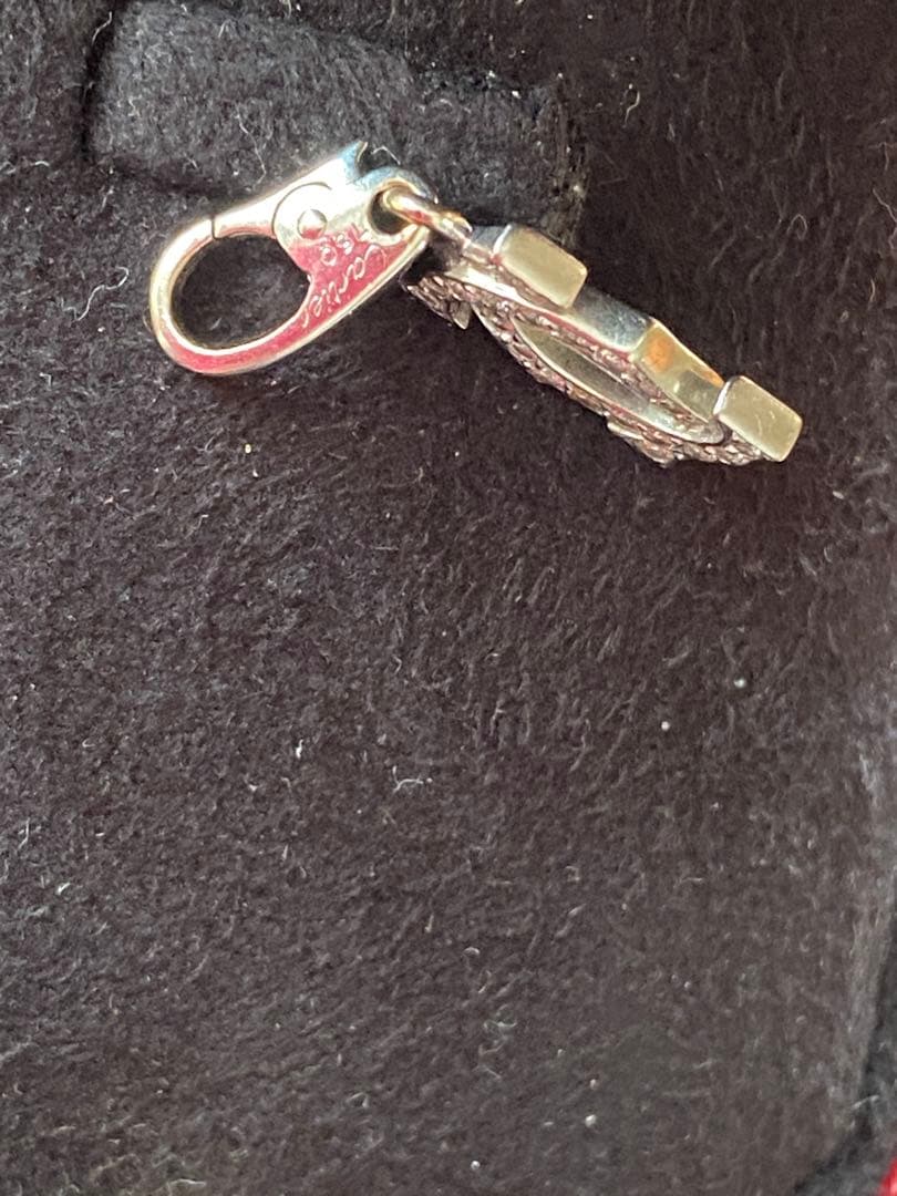 CARTIER 2Cダイヤモンドチャームペンダントトップ