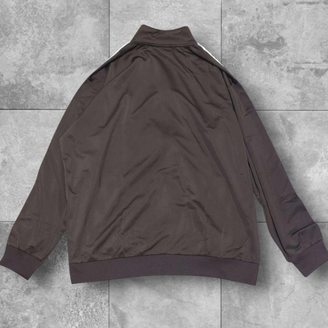 3XL アディダス トラックジャケット ブラウン ベッケンバウアー ソリュン着用