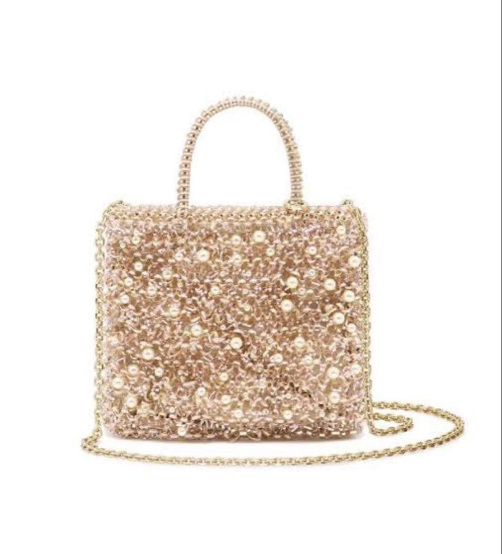 美品レア！アンテプリマ ペルラ グリッター パウダリーピンクゴールド